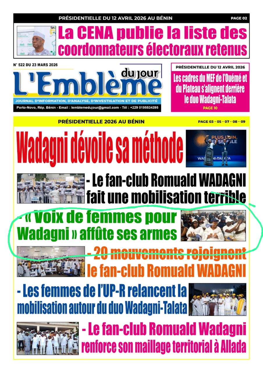 "Voix de Femmes pour Wadagni" affûte ses armes